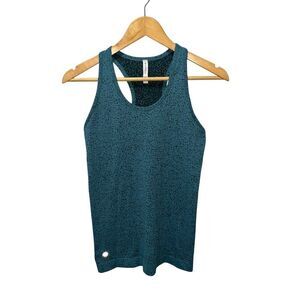 Athleta Women's Speedlight Gravel Tank Top Size XS Teal Green Athletic Workout